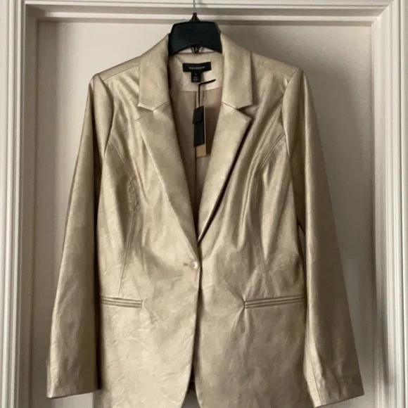 Halogen Gold Tailored Blazer - Picture 1 of 10